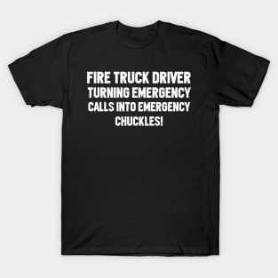 Fire Truck Driver T-Shirt